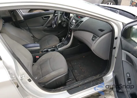 2016 Hyundai Elantra Se from USA, damaged, VIN 5NPDH4AE0GH722464